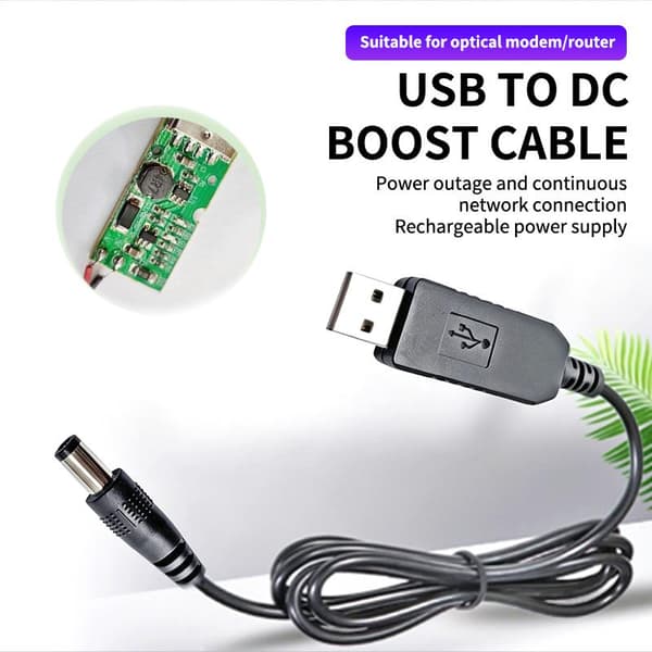 USB-tehostinmuunninsovitin tehonkorotuslinja DC 5V - DC 9V / A2