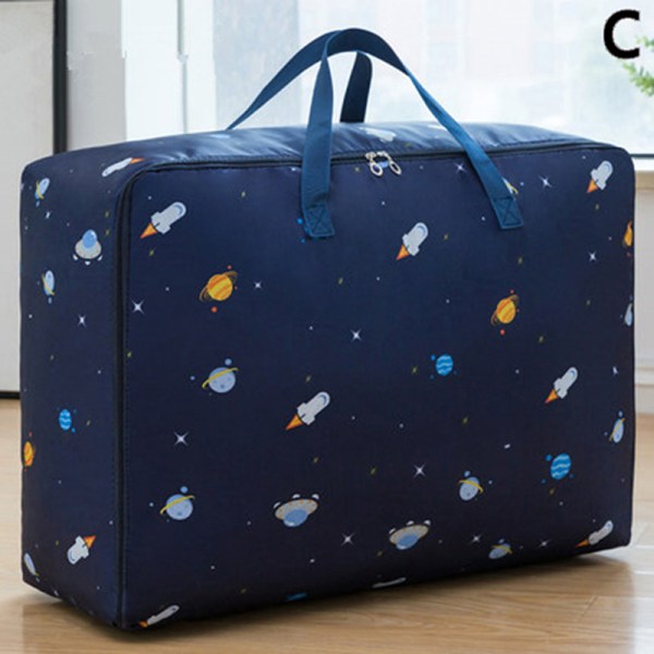 Oxford Cloth Quilt Oppbevaringspose Stor kapasitet reisepakke Til C