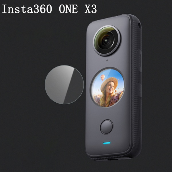 1 set linsskydd för Insta360 One X2/X3 Sticky Lens Guards A x2