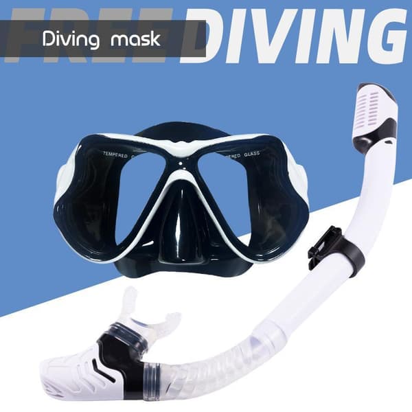 1 st dykmaskset med antidimma härdat glas läckagesäker A2