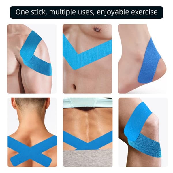 5/10 stk. tape til knæsmerter, elastisk vandtæt atletisk Nude 10Pcs