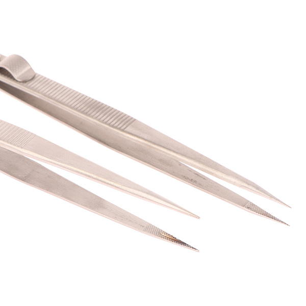 Smykker Pincet Concave Groove Diamond Rustfrit Stål Adjusta A