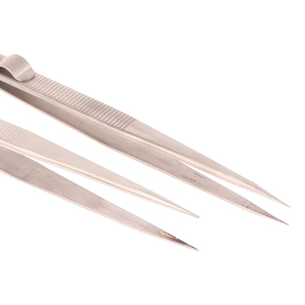 Smykker Pincet Concave Groove Diamond Rustfrit Stål Adjusta C