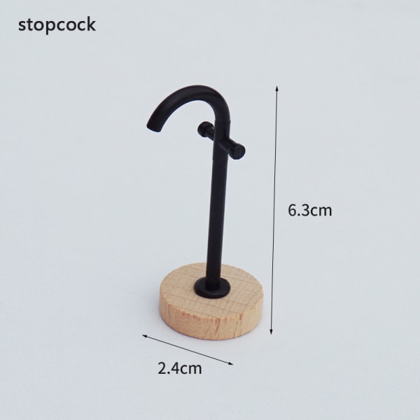 1/12 Dockskåp Tvättställ Badkar Toalett Modell Dockhus Mini Bathro A5