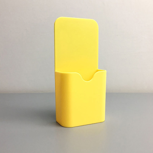 Magnetisk Køleskab Opbevaringsboks Dåser Marker Pencil Pen Holder Offic Yellow S