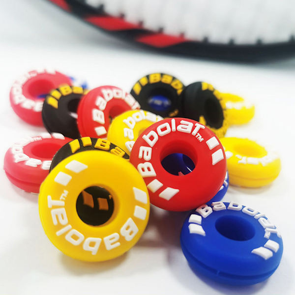 Ny tennisketcher Vibrationsdæmpere Silikone Anti-Vibration T Red
