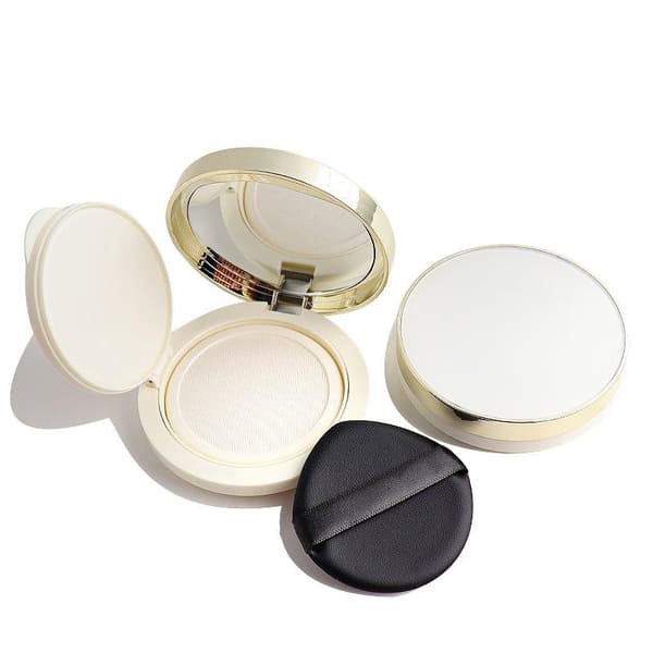 Tom luftpute foundation puffboks DIY kosmetikkveske med PU