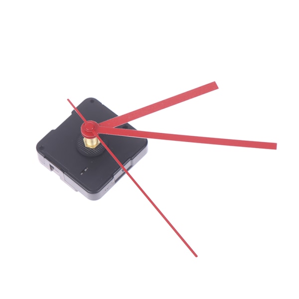 Silent Clock Viser Quartz Vegg Clock Mechanism Movement red and black
