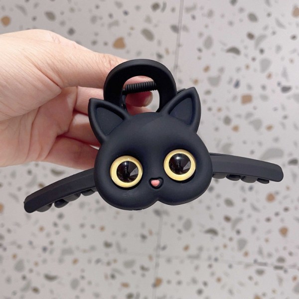 Nytt e Cat Akryl Hårklor Elegant hårbadklämma hästsvans Cl B