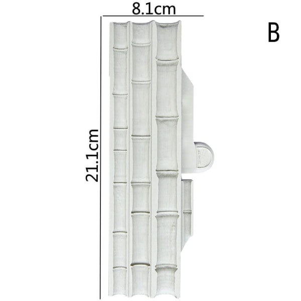 Bambus Panda Form Silikonform Dekorasjon Fondant Kake Chocol B