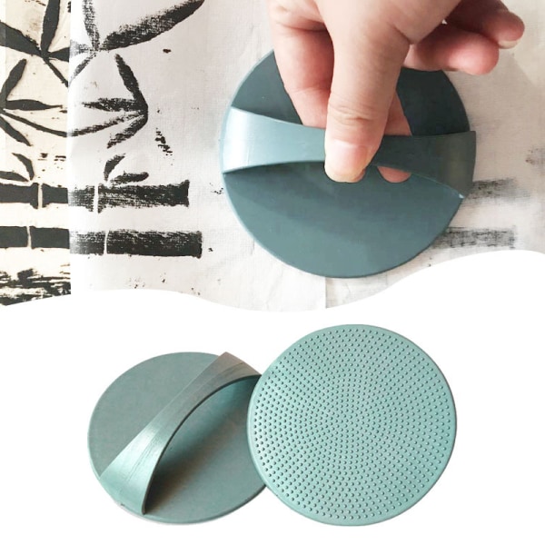 Friction Ink Printing Paper Crafts Kit Pad med håndtag DIY Art
