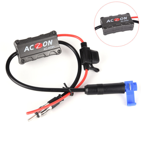 Universal Automobile Car FM/AM Radio Stereo Antenn Signal Ampl