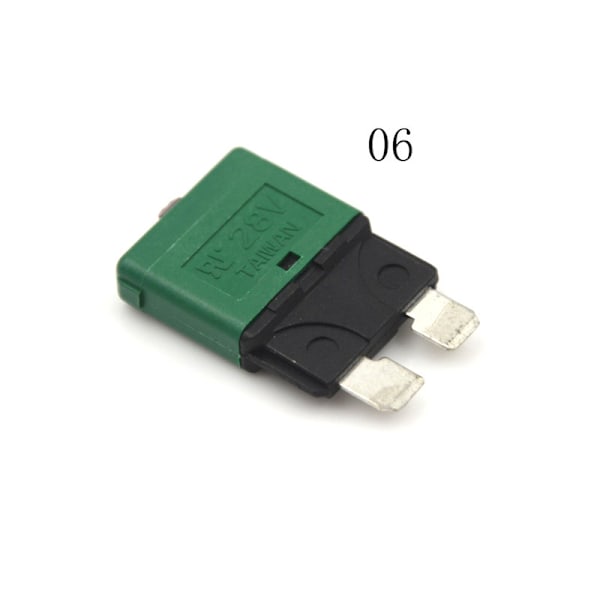 Ny afbryderbladsikring 12V 24V Nulstillelig 5-30A Marine 30A