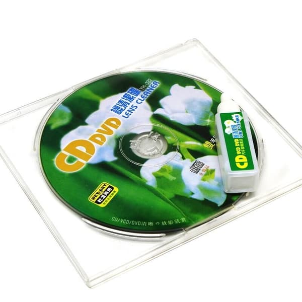 1 sett CD/DVD/VCD-spiller linserenser for o videospiller tilbehør