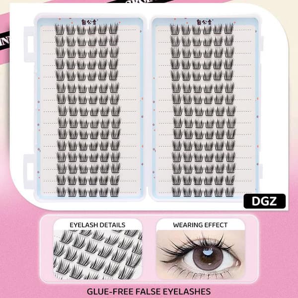 30 rader Idol Clusters Vipper Lim Øyevipper Bok Manga Øyevipper C A2