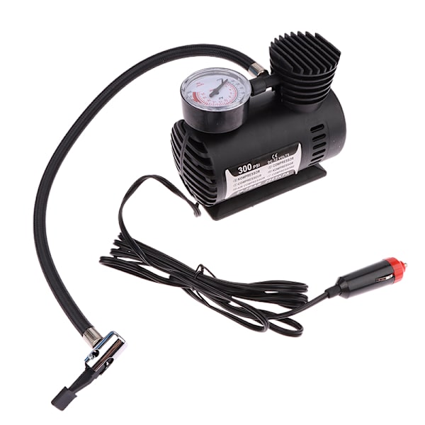 300 PSI 12V digital dekkpumpe Bil bildekk Bilkomprimering