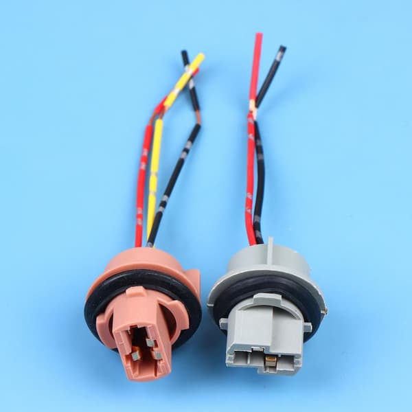 2 kpl T20 7443 W21/5W 7440 W21W -kannan sovitin naarasliitin C:lle 7443 socket base