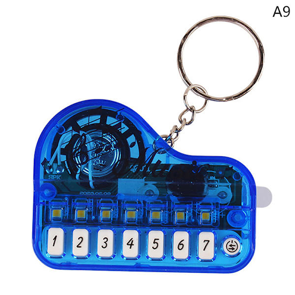 Kannettava soitinlelu Piano-avaimenperä Mini Electronic A9