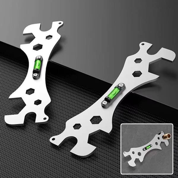 Multifunksjonell Bend Angle Leveling dusjkran Universal