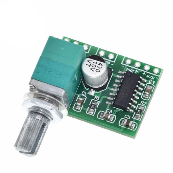 1/3 stk Mini PAM8403 DC5V 2-kanals USB Digital forsterkerkort A2