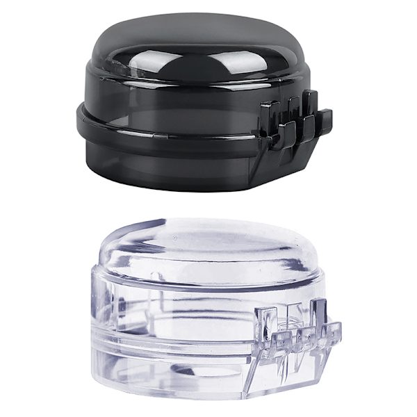 2 kpl Baby turvauunin lukituskansi Kaasuliesi nupin kannet Kotisarja Black