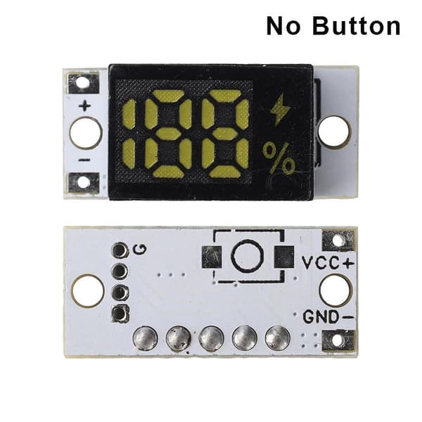 Ny Mini Batterinivåindikator Modul Spänningstestare 1/2/3/4S A1