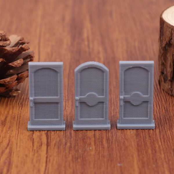 16 stk/sett Dungeon Doors Set Dungeon Scenery Ornaments D&D Table