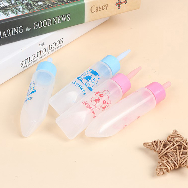 Pet Milk Bottle 30ml Silikon Nipple Small Animal Fôring Hamst A2