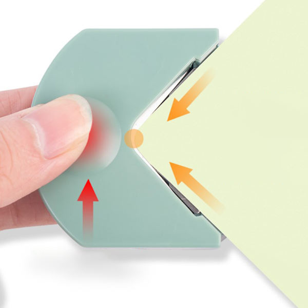 Papirting og avrunding Papir ter Hjørne ter Plast PVC Film M Pink