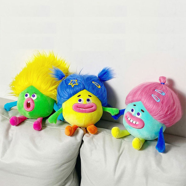 Dopamiininukke Funny Doll Pehmolelu Rag Doll ja Super Soft Access Blue