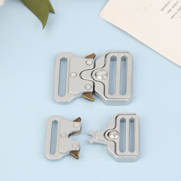1 stk Metal bæltespænde Quick Side Release Spænde Til DIY Bag Lugg 32mm