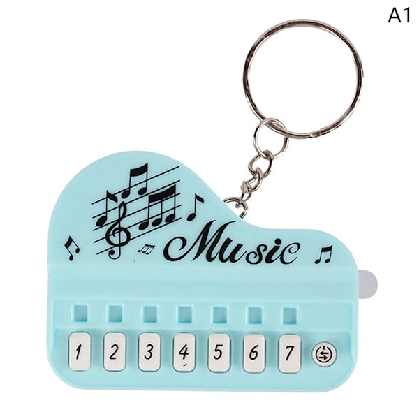 Kannettava soitinlelu Piano-avaimenperä Mini Electronic A1