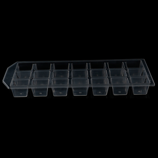 21Grid Ice Cube Pudding Maker Mold Kjøleskap Ice Mold Skuff