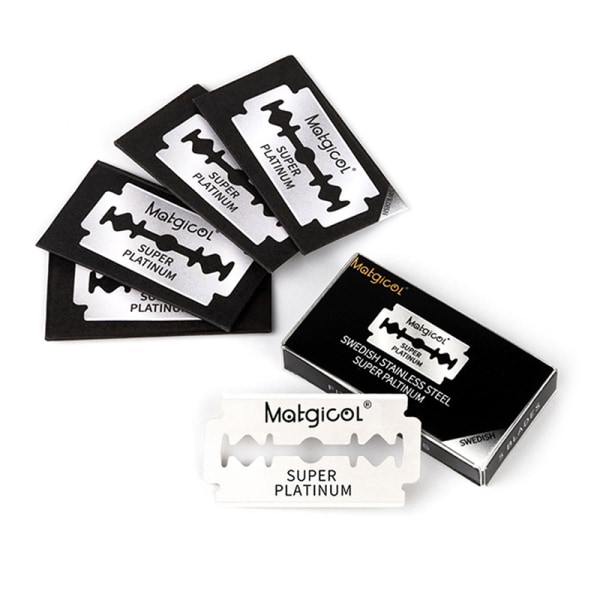 20 kpl partakoneen teriä Double Edge partakoneen teriin 20 pcs