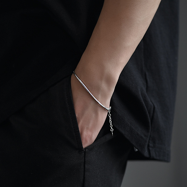 Pariskunta Rannekoru Pariskunta Snake Bone Rannekoru Niche Yksinkertainen lahja Fo For women