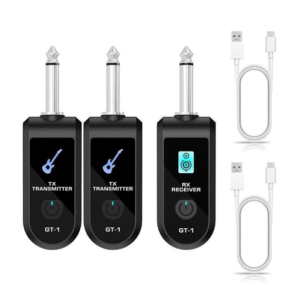 Trådløst gitar XLR-sender- og mottakersystem for PA-system A2