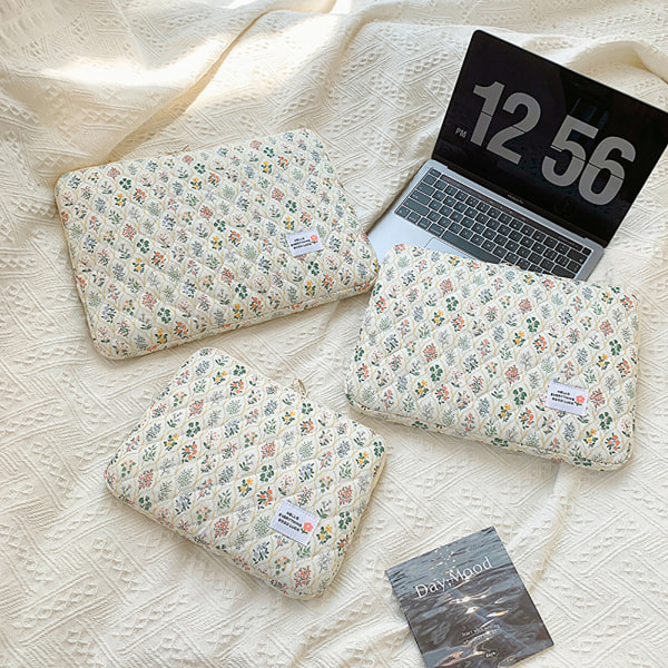 ins stil högt värde små blommor e laptopväska 11 tums foder R1-11 inch