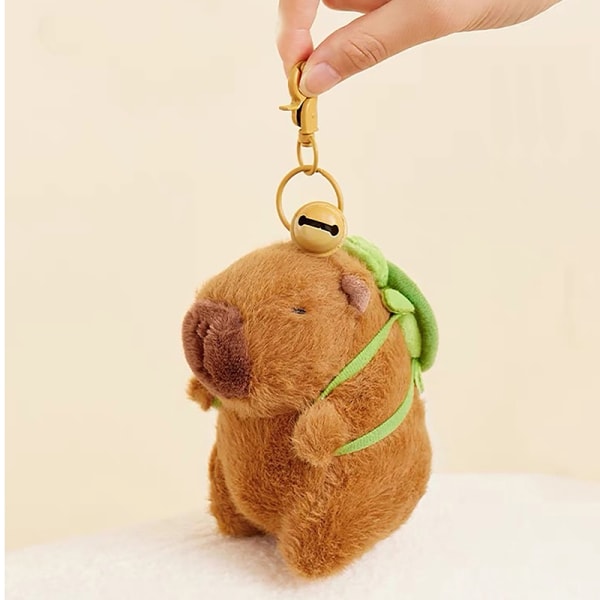 Capybara pehmo avaimenperä riipus lelu täytetyt eläimet, pehmeä nukke P C  ad23 | C | Fyndiq