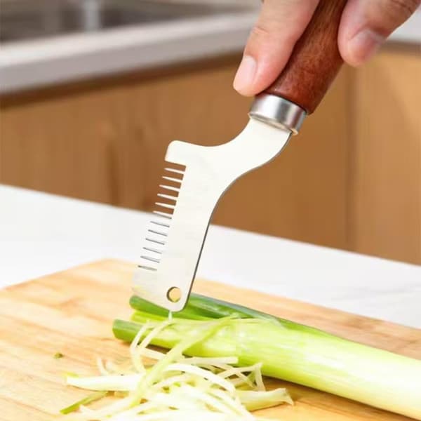 Makuleret Forårsløg Værktøj Køkken Grøn Løg Makulator Special Makulator 1pc