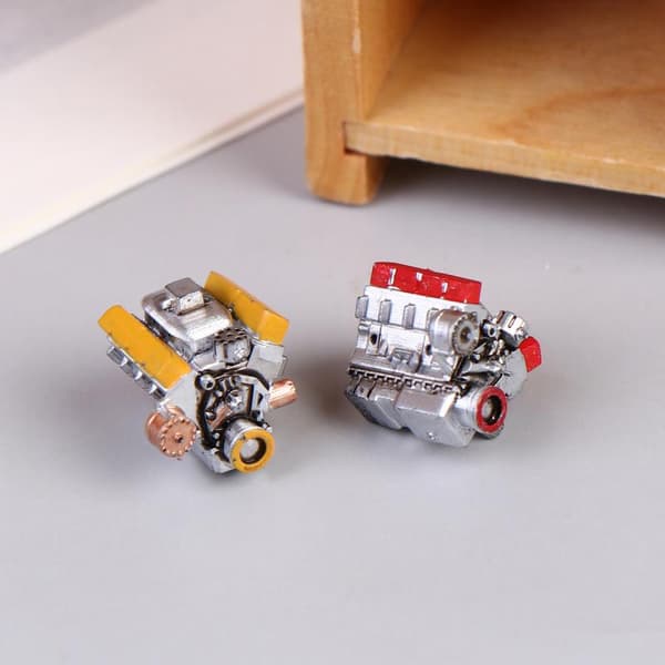 1:64 Simulert Motorminiatyr Scene Modellpynt Sandbord A2