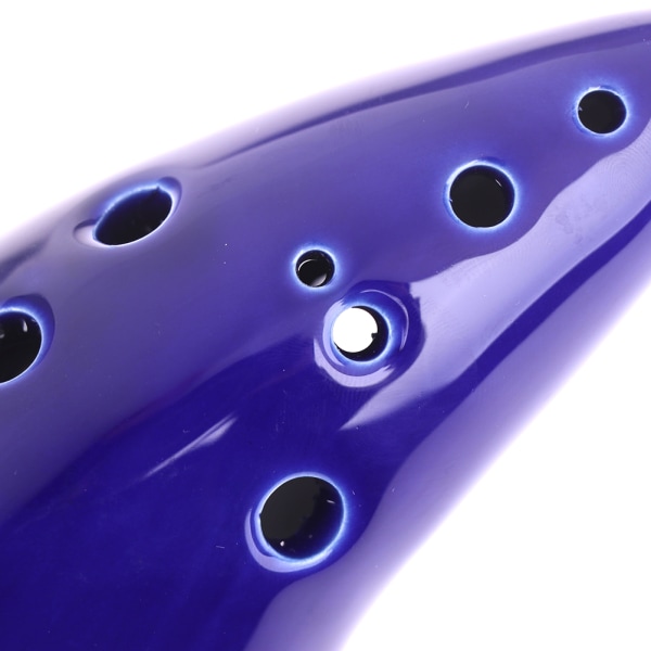 12-reikäinen Ocarina Ceramic Alto C Legend Of Blue Instrument