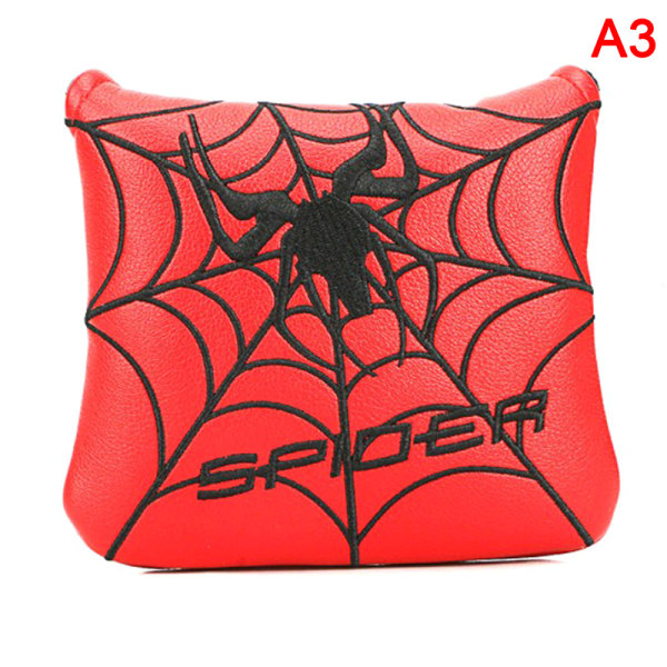 Square Mallet Putter Cover Golf Headcover For TaylorMade Spider A3