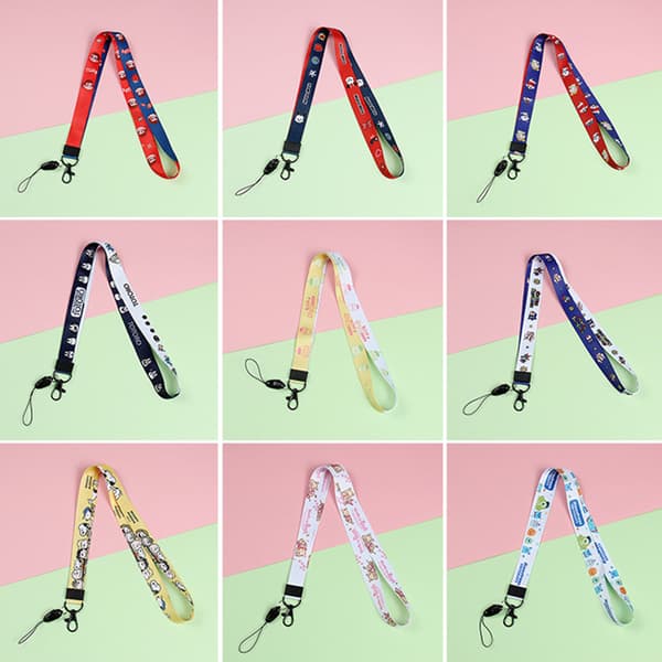 Lämmönsiirtonauha Sarjakuva Halterneck Rope Multicolor-A1