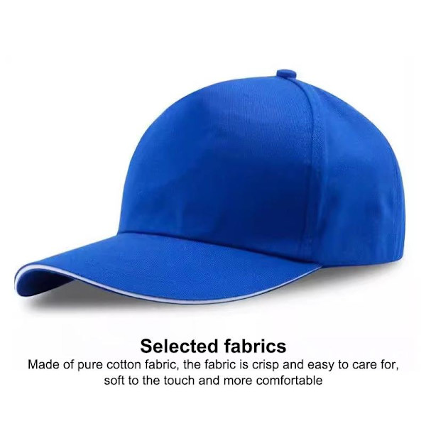 100 % bomull tilpasset baseballcaps DIY bokstavbroderi snapback A19