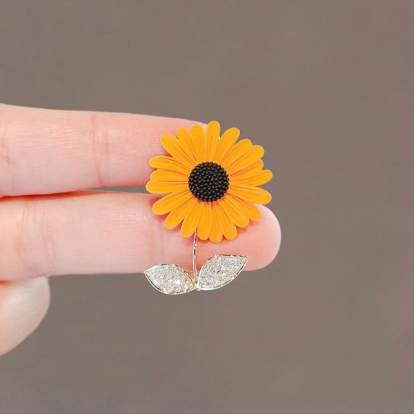 Creative And e Sunflower Broscher Modedesign Kläder Access