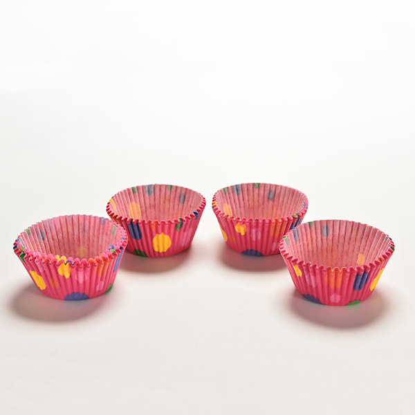 100 Styck Papper Tårta Muff Liners Bakning Cupcake Muffin Fodral Weddin