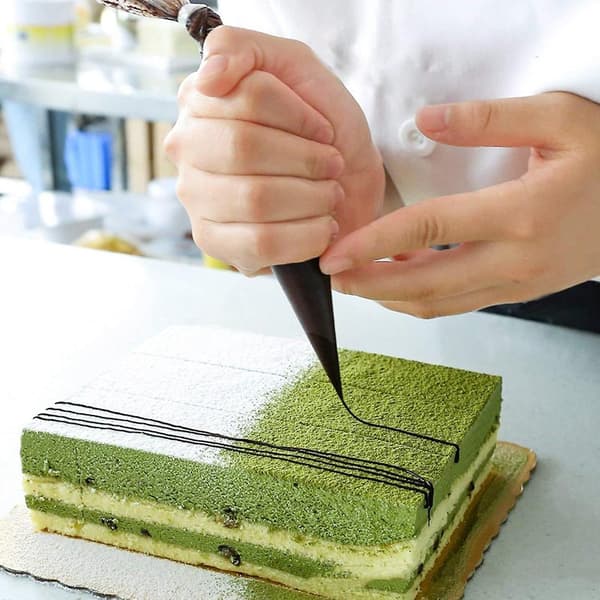 50 stk. engangs sprøjtepose til glasur, kage, wienerbrød, cupcake
