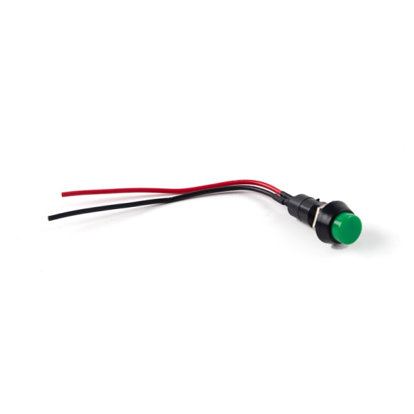 Bil Modifierad Signalhorn Switch Modified Liten Switch Knapp Röd Grön A1