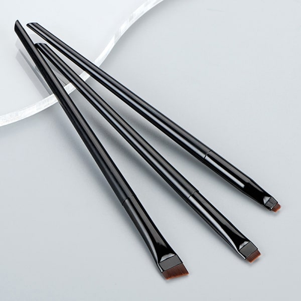 3 Stk Makeup børste Øjenbryn Eyeliner Øjenbryn Pencil Pen Pensel A1