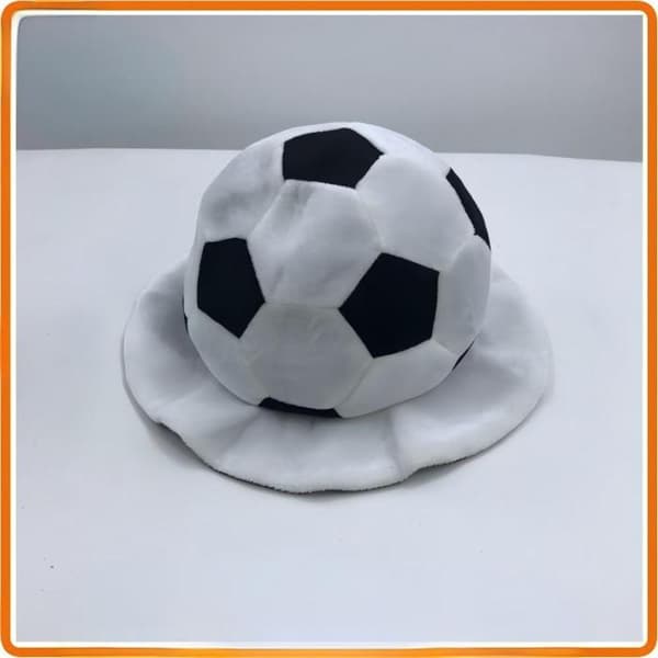 Fotbollsfesthattar Plyschfotbollshatt